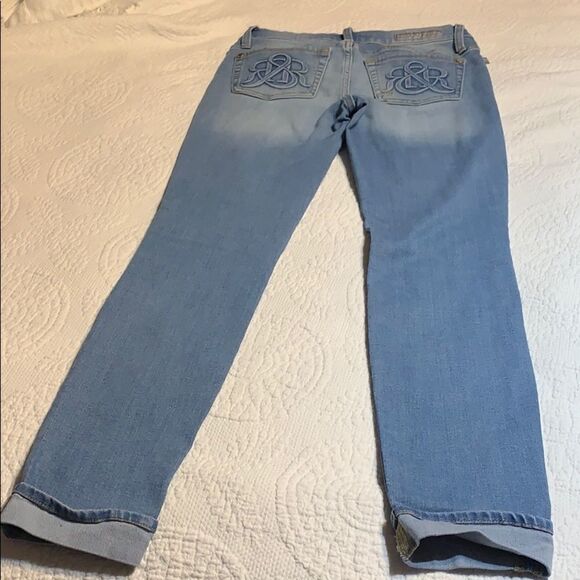 Rock & Republic Berlin cuffed skinny jeans. 2 - Picture 8 of 8